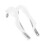 Motorrad Handguards Weiß Alu 22mm Paar 2