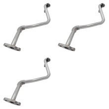 3X 1721339 BB3Q-6K677-AB BB3Q6K677AB Turbo Charger Oil Return Pipe Tube Hose for Ranger MK7 MK8 2011 - 2022 2.2