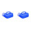 2X Ergonomic Male Urinal Bottle 1200ml Capacity Secure Cap Measuring Scale Grip Handle 1