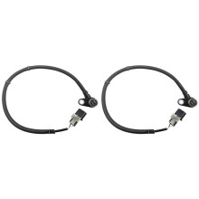 2X Front Left ABS Sensor for Delica L400 1994-2005 Space Gear Express 1996-2004 MR307040 Left