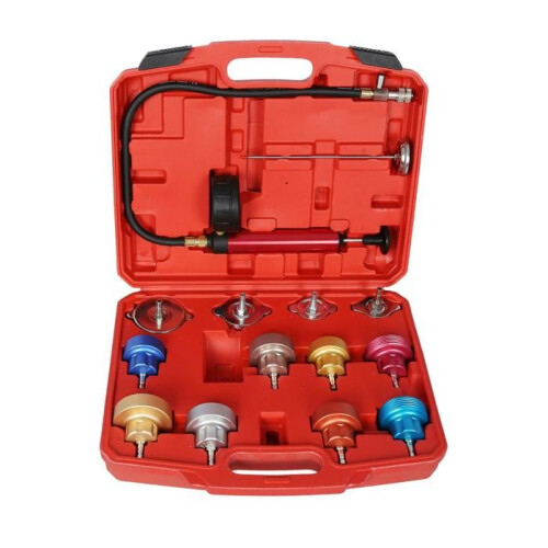 Ensemble de test de système de refroidissement universel 14 pièces outils garage 16_0002627