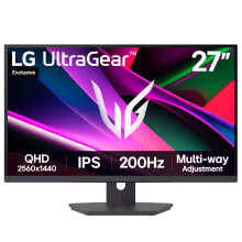 LG 27G61ZA UltraGear G6 Gaming Monitor 27" QHD IPS 200Hz, Black