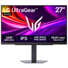 LG 27G81ZA UltraGear G8 Gaming Monitor 27" 4K IPS, 180Hz, Black