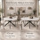 Extendable Oval Dining Table for 4-6, White Marble 5