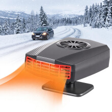 Katroiy Car Heaters for Vehicle, Portable Car Heater that Plugs into Cigarette Lighter, 360 Rotatable Windscreen Defogger Window Defroster for Car S