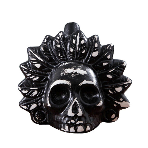 (C) Aztec Death Whistle-Authentic Ancient Aztec Whistle With Human Sounding Screams