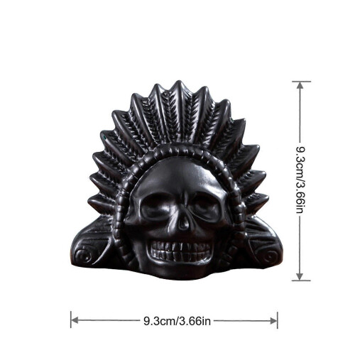 (D) Aztec Death Whistle-Authentic Ancient Aztec Whistle With Human Sounding Screams 1