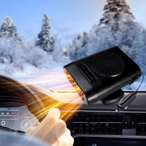 Car Heater 12V, 200W Portable Car Heaters That Plug Into Cigarette