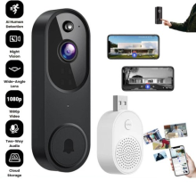 Safe Doorbell Camera Wireless, Smarter Way to Protect Your Home Wireless WiFi