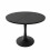 Modern Extendable Oval Dining Table for 4-6, Black 4