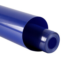 HTV-Vinylrolle, Wärmeübertragungsfolie für T-Shirts und Stoffe, 120 Mikron Dicke, Blau, 30,48x152 cm