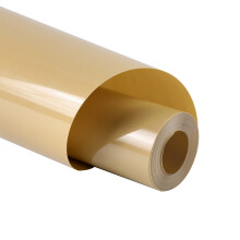 HTV-Vinylrolle, Wärmeübertragungsvinyl für T-Shirts und Stoffe, 30.48x91cm, golden