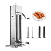 Makkaratyöntölaite - DUOKU - SYS-7L - 7 L/6,8 kg - Ruostumaton teräs - Käsikäyttöinen 2 nopeutta