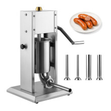 Käsikäyttöinen makkaraprässi - DUOKU - SJY-3L - 3 L (3 kg) - Ruostumaton teräs - Kaksoisnopeus
