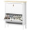 Modern Two-Drawer Shoe Cabinet - White 2