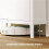 Modern Two-Drawer Shoe Cabinet - White 8