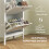 Modern Two-Drawer Shoe Cabinet - White 7