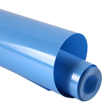 HTV-Vinylrolle, Wärmeübertragungsvinyl für Stoffe, 30,48x91cm, himmelblau