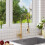 Gold Pull Down Kitchen Faucet - 304 Stainless Steel Spring Design with WRAS, 43cm 2