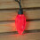 Premier Set of 20 Pine Cone Christmas String Lights with 80 Multi-Coloured LEDs 10
