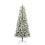 VidaXL vidaXL Artificial Hinged Christmas Tree Green and White 210 cm 3