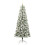 VidaXL vidaXL Artificial Hinged Christmas Tree Green and White 240 cm 3