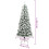 VidaXL vidaXL Artificial Hinged Christmas Tree Green and White 210 cm 4