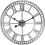 DOUBLE EDGE 47CM CLOCK - SILVER 1