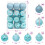 VidaXL vidaXL Christmas Ball Set 36 pcs Turquoise Dia. 6 cm Polystyrene 6
