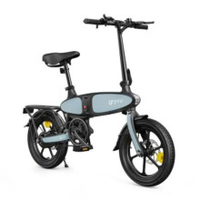 Elektrische fiets - DYU - C2 - 250W - 25km/h - Actieradius 45km - Aluminium frame 16" zwart