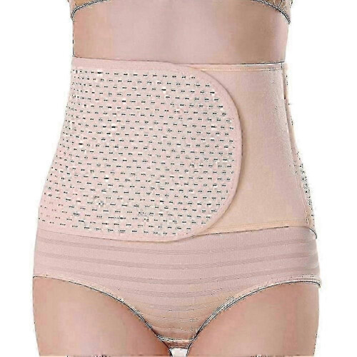 Post Pregnancy Postnatal After Birth Breathable Elastic Abdominal Binder - Adjustable Postpartum Support Belt Band