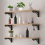 Folding Shelf Brackets 2PCS Triangle Shelf Brackets 400mm Stainless Steel Sturdy 2