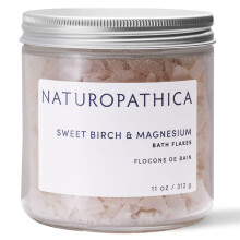 Naturopathica Süßbirke und Magnesium Badeflocken, Entspannendes Bad für Muskelverspannungen