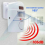 2PCS Wireless Home Security Alarm System Infrared Motion Detector Alert 105db UK 4