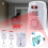 2PCS Wireless Home Security Alarm System Infrared Motion Detector Alert 105db UK 3