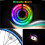 4PCS LED Bike Wheel Spoke Lights,Multicolour LED 3 Flashing Modes 3
