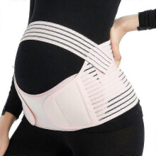 (2XL(100-130cm), pink) Pregnancy Support Belt 3 In 1 Maternity Belt Soft Stretchable Breathable Material For Pregnancy