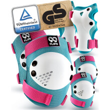 99FLIPS Kids Knee and Elbow Pads for Children - Kids Knee Pads Skating