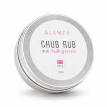 Chamois Cream GLAMZA ‘Chub Rub’ Anti Chafing Cream for Men & Women - Prevents Chaffing for Cyclists, Runners and More (150ml)