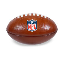 Hy-Pro NFL Mini Foam American Football, 7.25 Inch, Soft Kids Ball, Brown