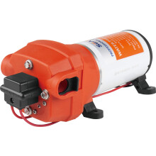 LIGHTEU, DC 12V 17.0LPM 2.8 bar 41S Self Priming with Bypass On Demand Water Diaphragm Pump for RV, Yacht, Garden, Camper