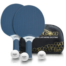 Senston Table Tennis Rackets Set,Professional Ping Pong Paddle Set for 2-4 Players, Composite Rubber Ping Pong Paddle, Indoor or outdoor games.