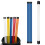 FINGER TEN Golf Alignment Sticks Swing Trainer 48 Inch (6 Pack in Blue) 1