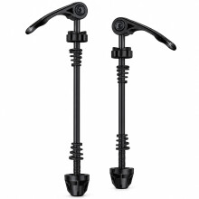 1 Pair Wheel Hub Front and Rear Skewers Quick Release Clip Bolt Lever Bike Quick Release Axle Ultralight Bicycle Wheel Hub Front and Rear Skewers Clip