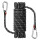 NorthPada Practice Rope with Hook 10mm x 10m Reflective Black 1