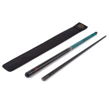 BCE Christophe Lambert X Series English Pool Cue and Case - Aqua Green