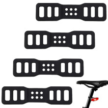 Bike Silicone Band 4 Pcs – Replacement Silicone Strap for Handlebar Mount Flashlight & Phone, Elastic Mounting Straps for Bicycle Handlebar Accessor