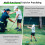 Rhino Valley Golf Alignment Sticks 3 Pack, Swing Trainer Training Aid 5