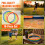 Abaodam Agility Rings 10 Pack Soccer Training Equipmen, 12 Inch 4
