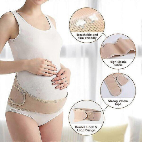 Two-in-one maternity belt with built-in keel, wearable during postpartum exercise 2